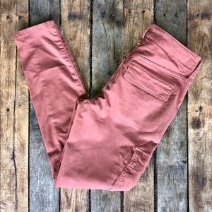 Burnt Orange High Rise Skinny Jean
